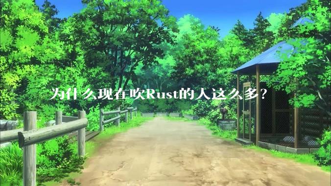 为什么现在吹Rust的人这么多？